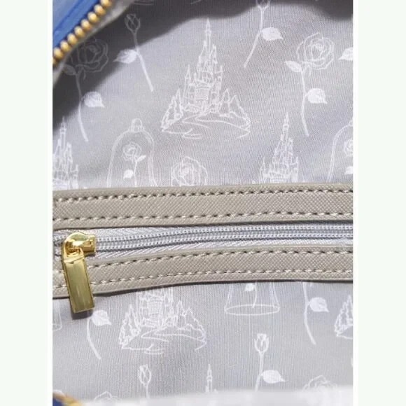 Her Universe Disney Beauty and the Beast Tale as Old as Time‎ Mini Backpack - Picture 5 of 5